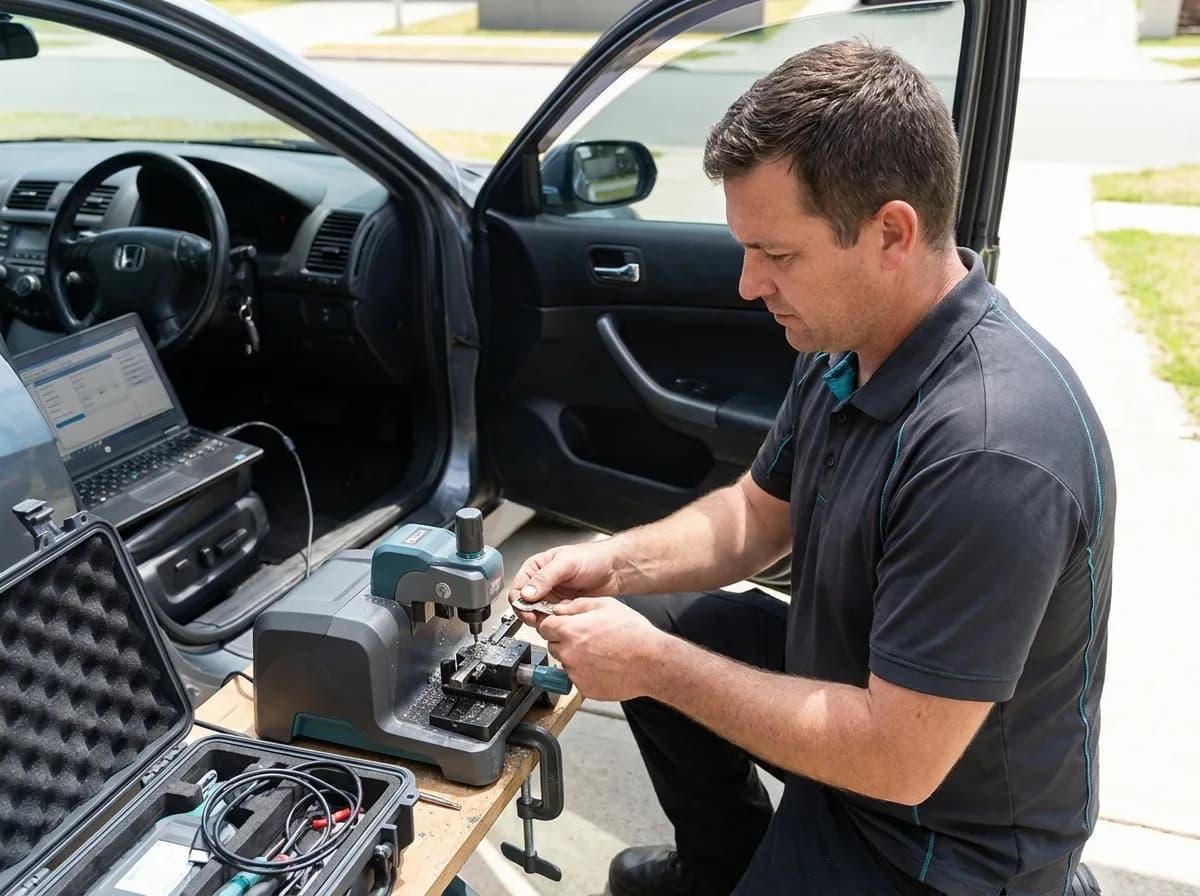 Car Key Replacement in Brisbane — Lost your only car key? We cut and program a new one on-site.