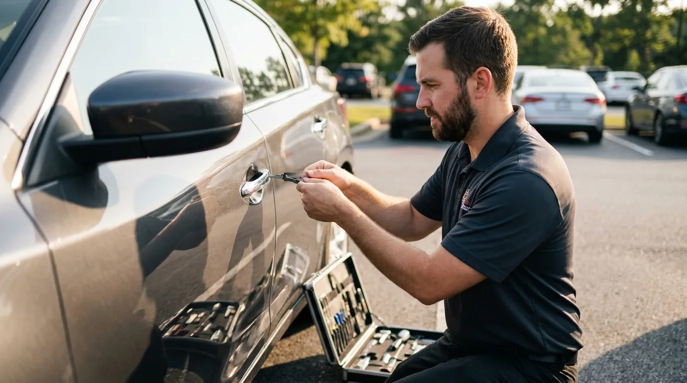 Car Unlocking & Lockouts in Brisbane — Keys locked in the car? We open it without damage.